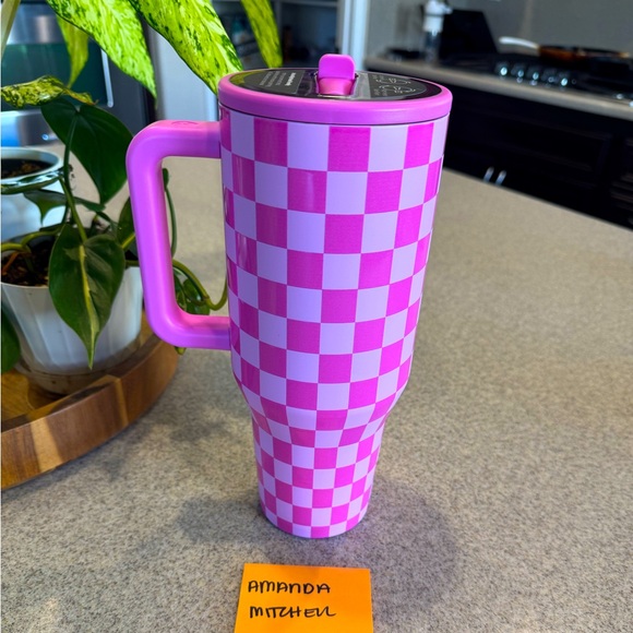 Bubblegum Checkers HydroJug - Picture 2 of 4